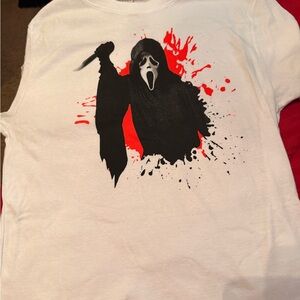 Graphic Short Sleeve Tee - White & Black